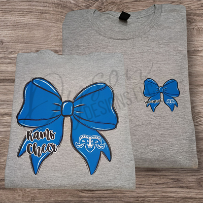 Rams cheer bow