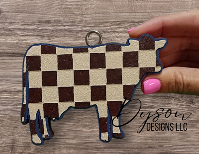 Checkered cow - Create your custom (7-14 business day TAT)