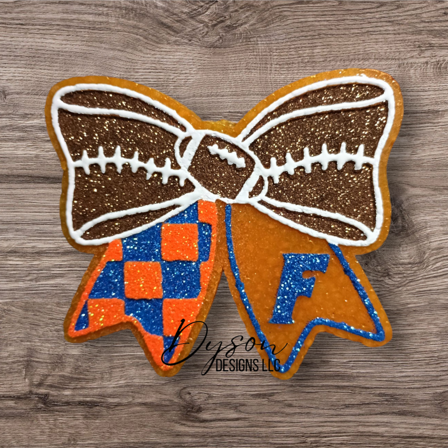 Gators football bow - Create your custom (7-14 business day TAT)