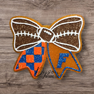 Gators football bow - Create your custom (7-14 business day TAT)
