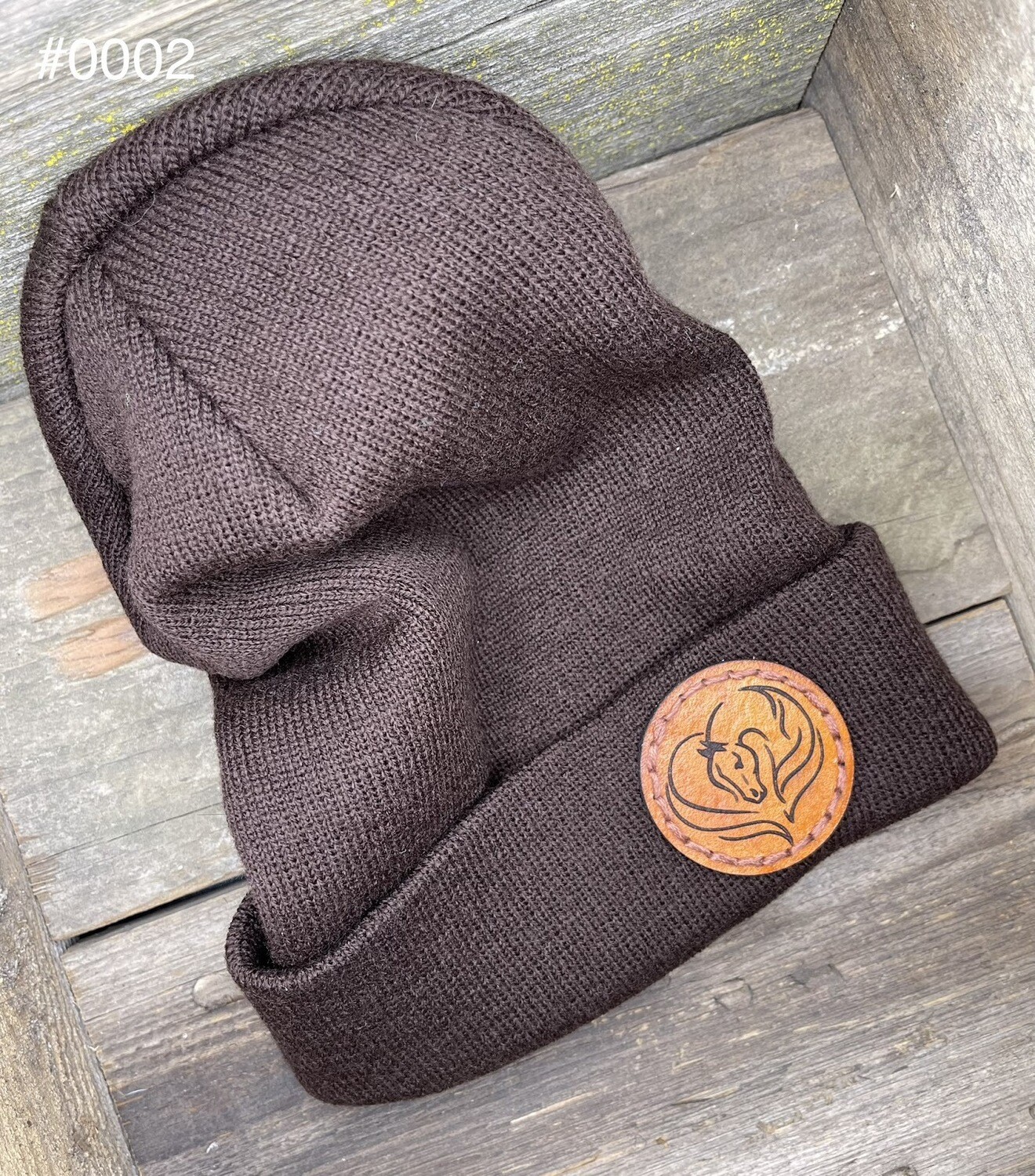 &quot;Horse Heart&quot; Knit Cap