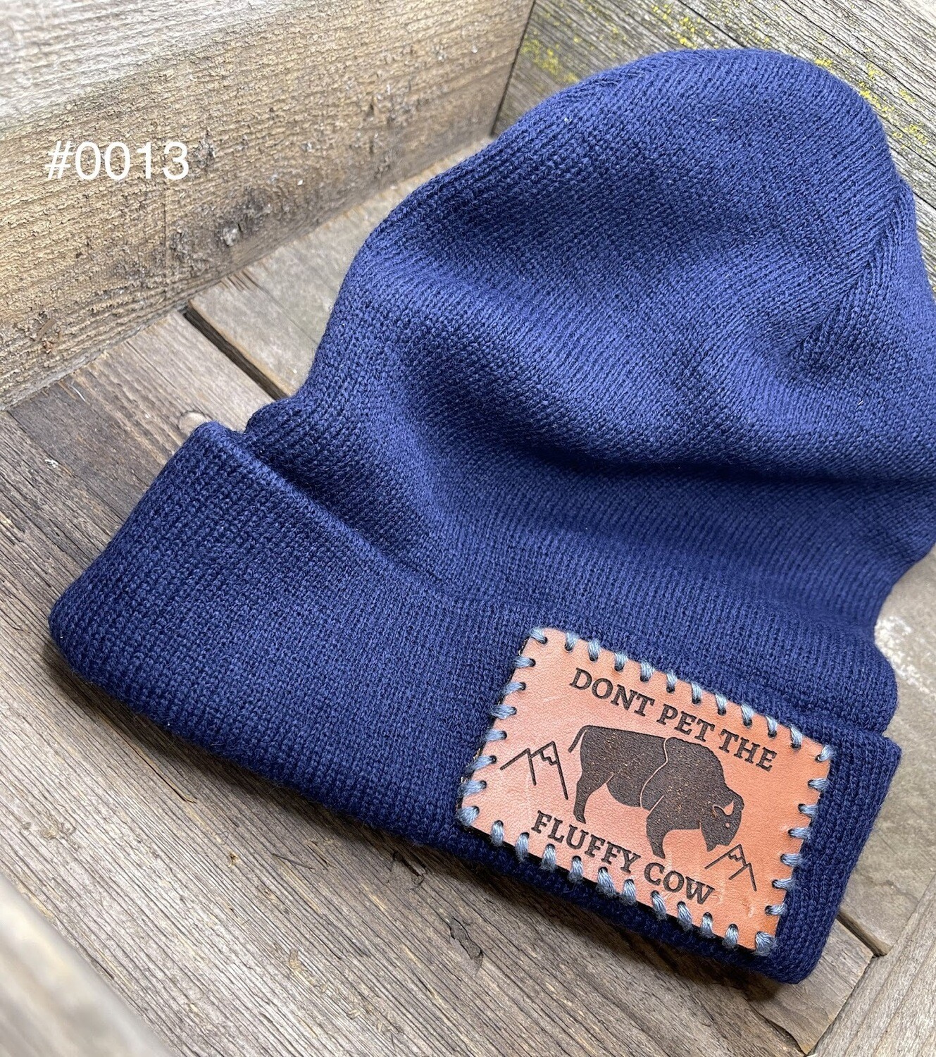 &quot;Fluffy Cow&quot; Knit Cap