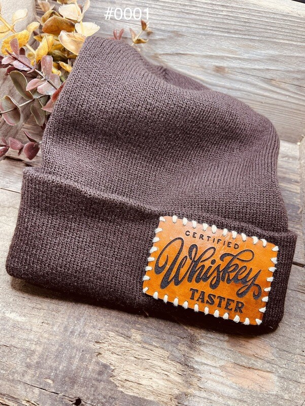 &quot;Certified Whiskey Taster&quot; Knit Cap