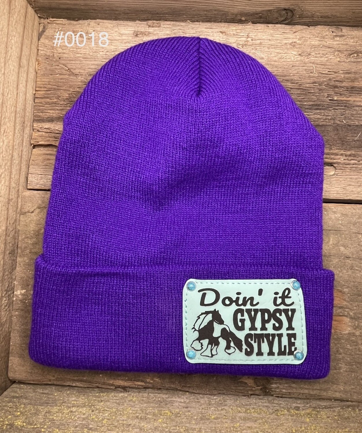 &quot;Gypsy Style&quot; Knit Cap