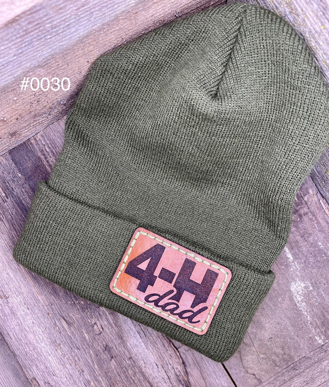 &quot;4-H Dad&quot; Knit Cap