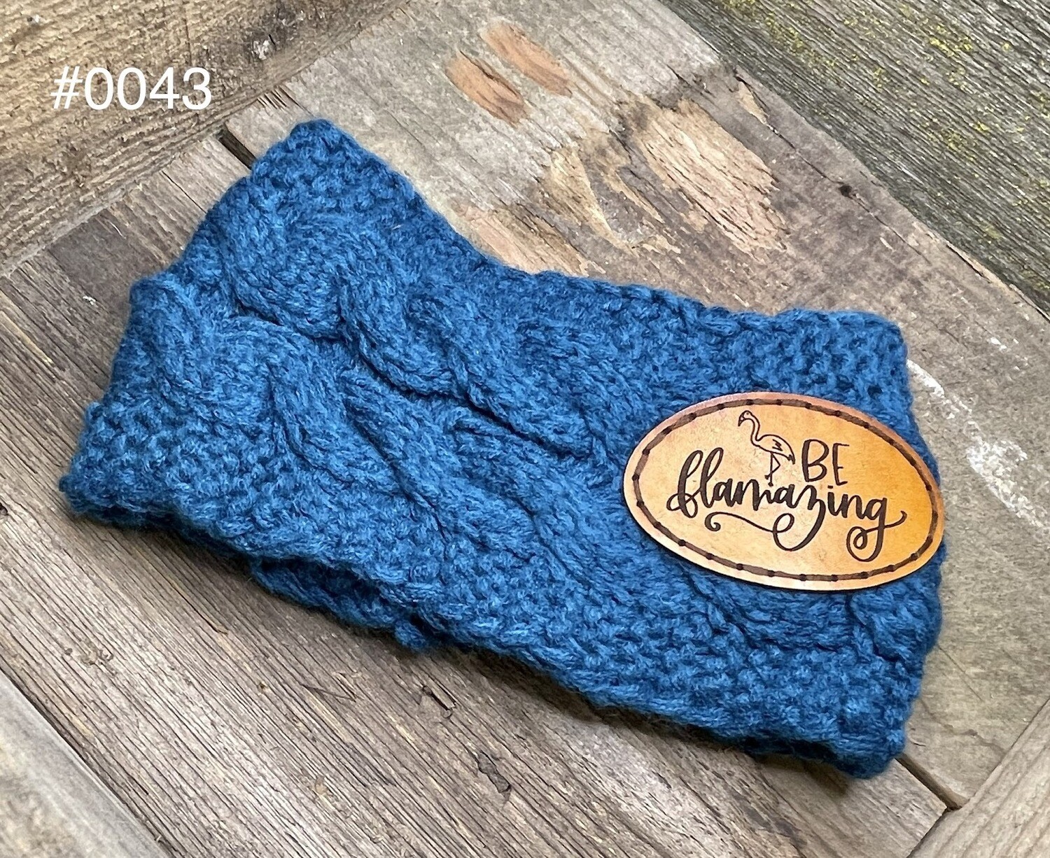 &quot;Be Flamazing&quot; Knitted Ear Warmer