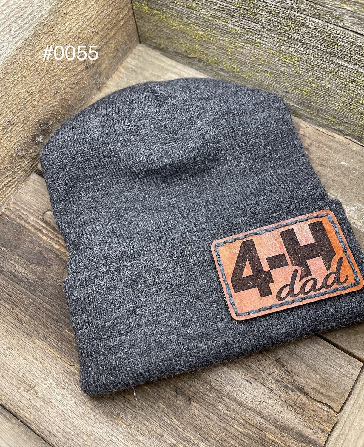 &quot;4-H Dad&quot; Knit Cap