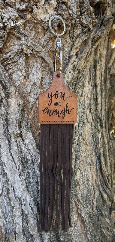 "You Are Enough" Keychain