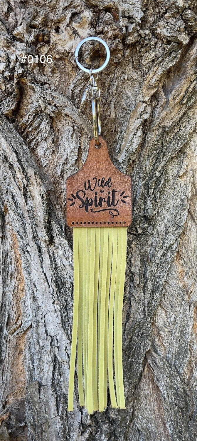 &quot;Wild Spirit&quot; Keychain
