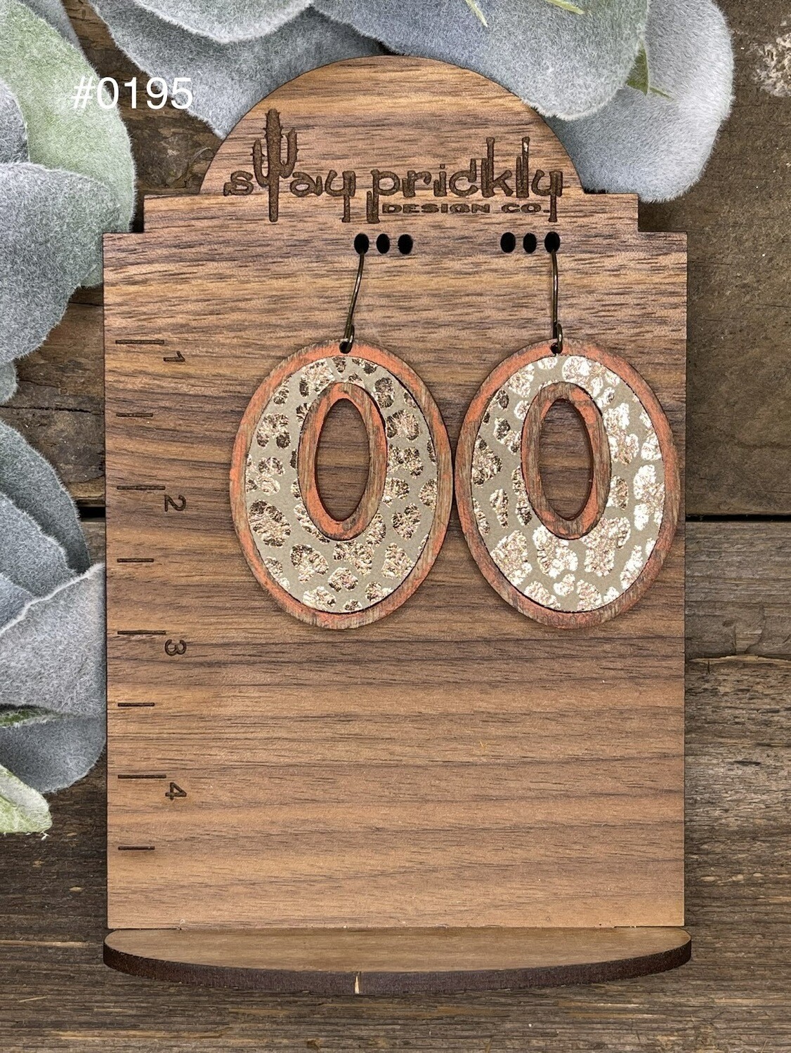 Oval Dangle Earrings