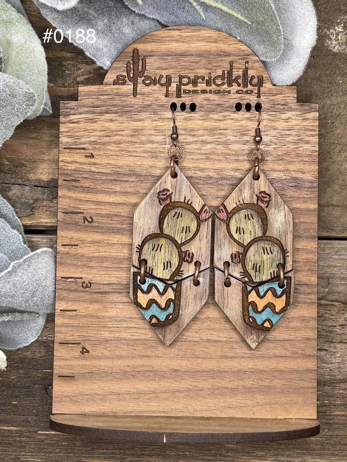 Cactus Dangle Earrings