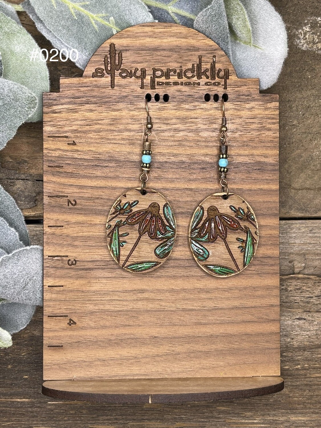Flower Dangle Earrings