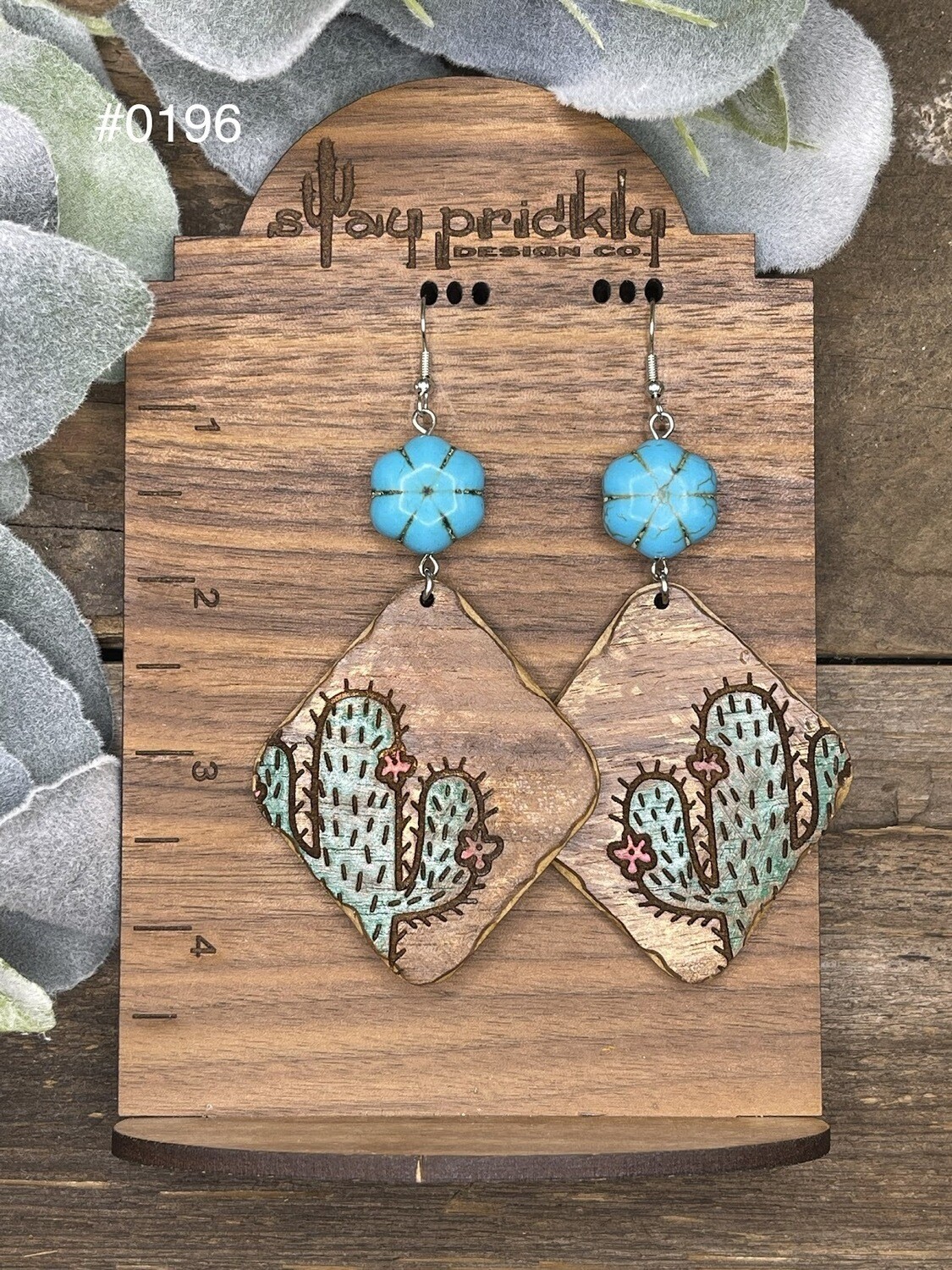 Cactus Dangle Earrings