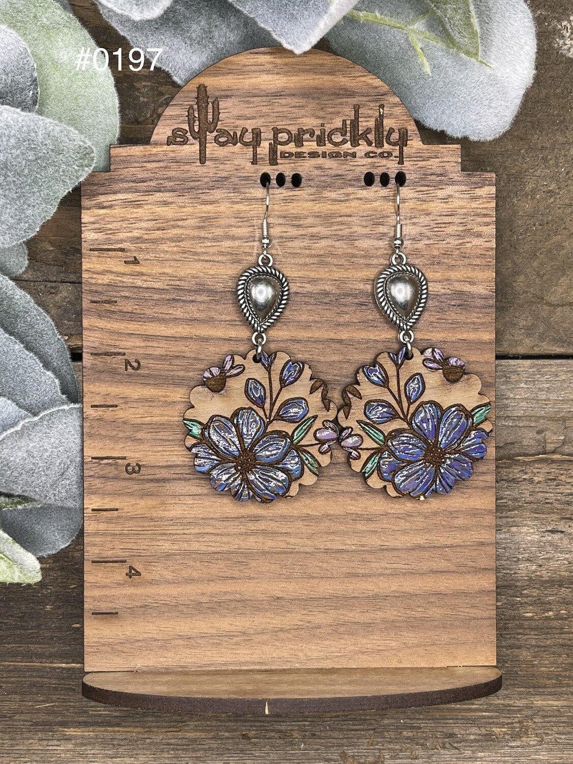Flower Dangle Earrings