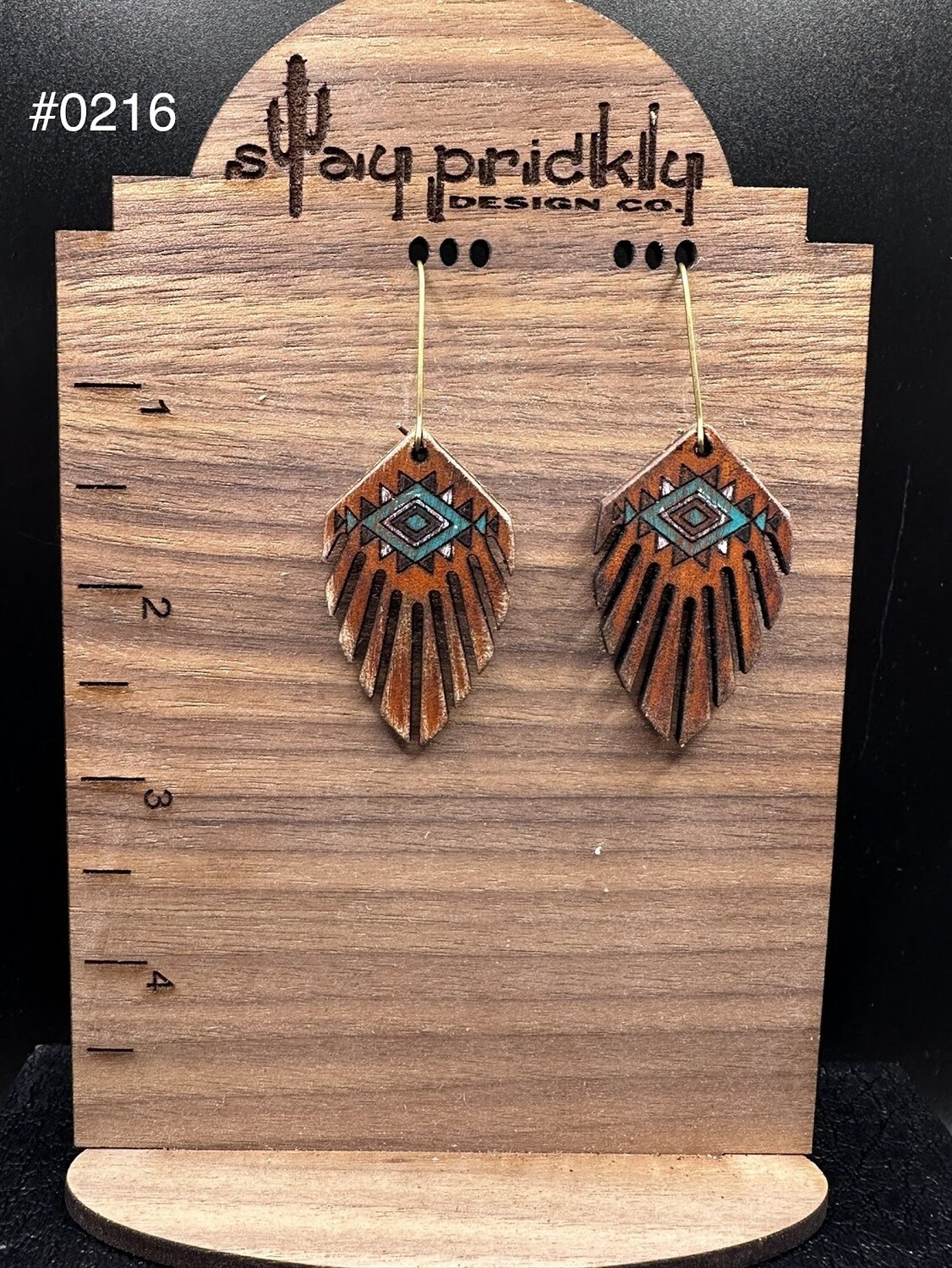 Aztec Dangle Earrrings