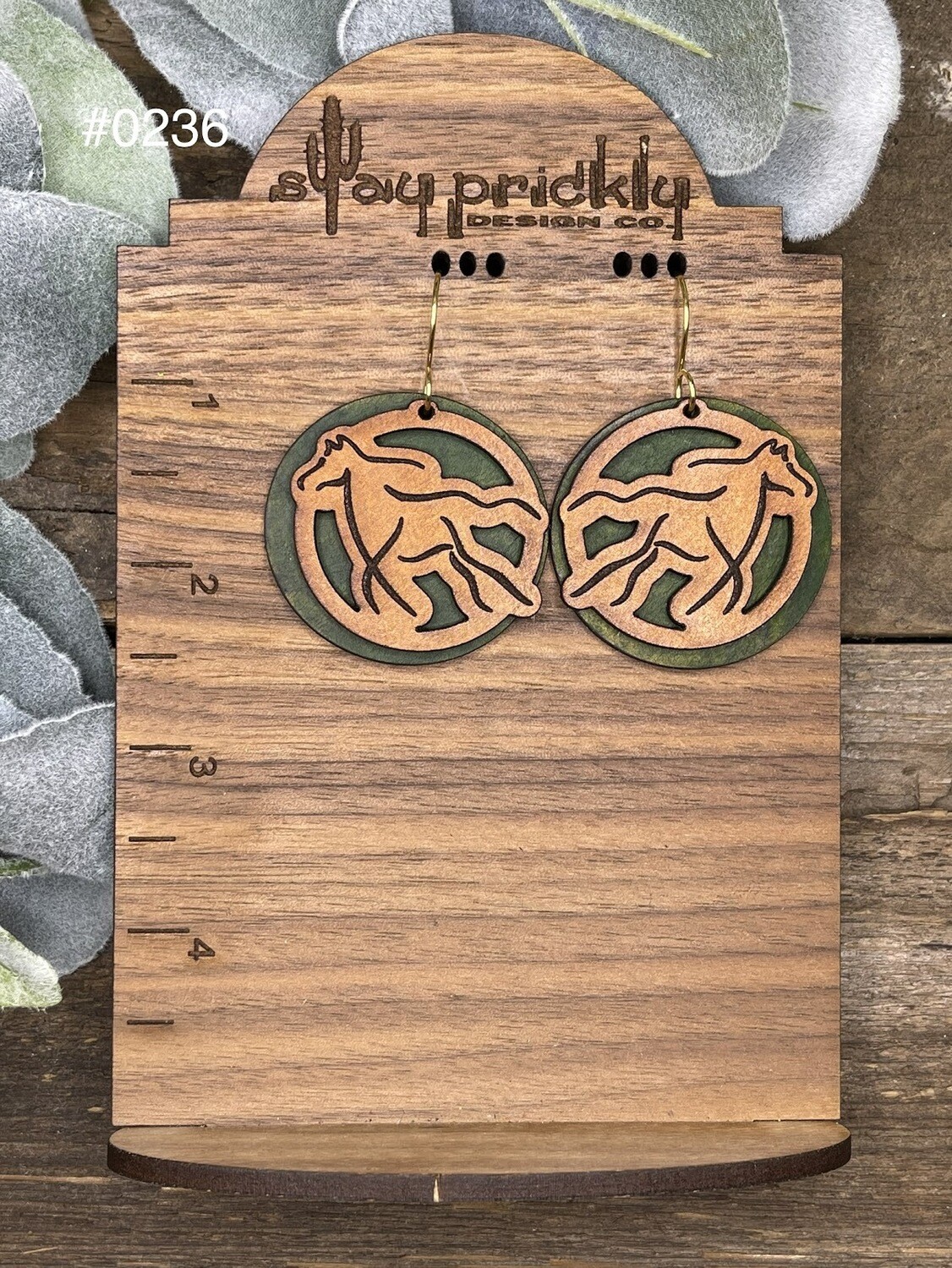 Horse Dangle Earrings