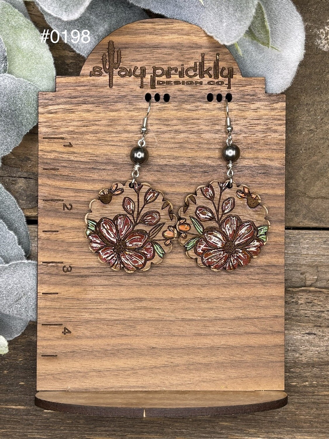 Flower Dangle Earrings