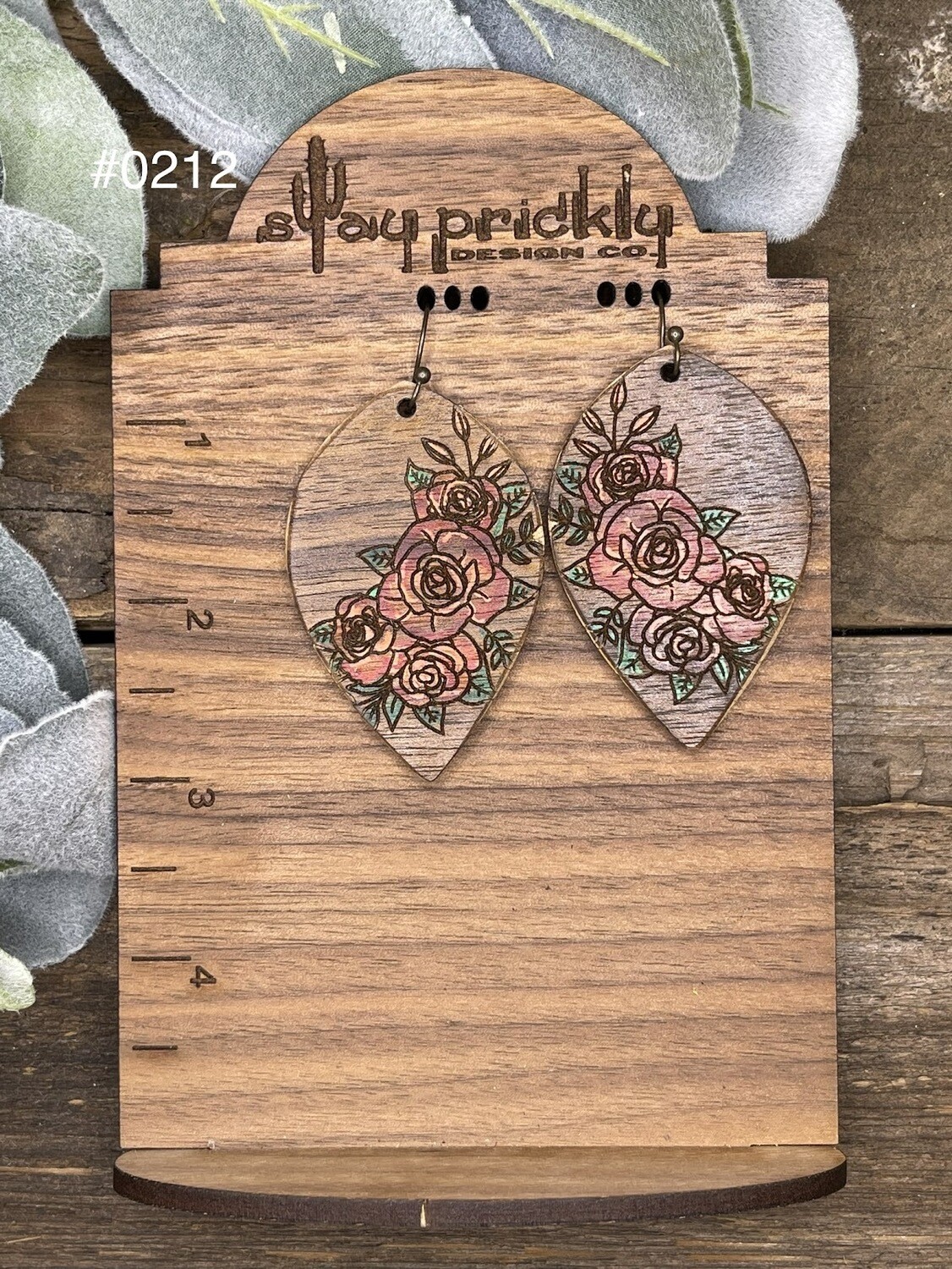 Floral Dangle Earrings