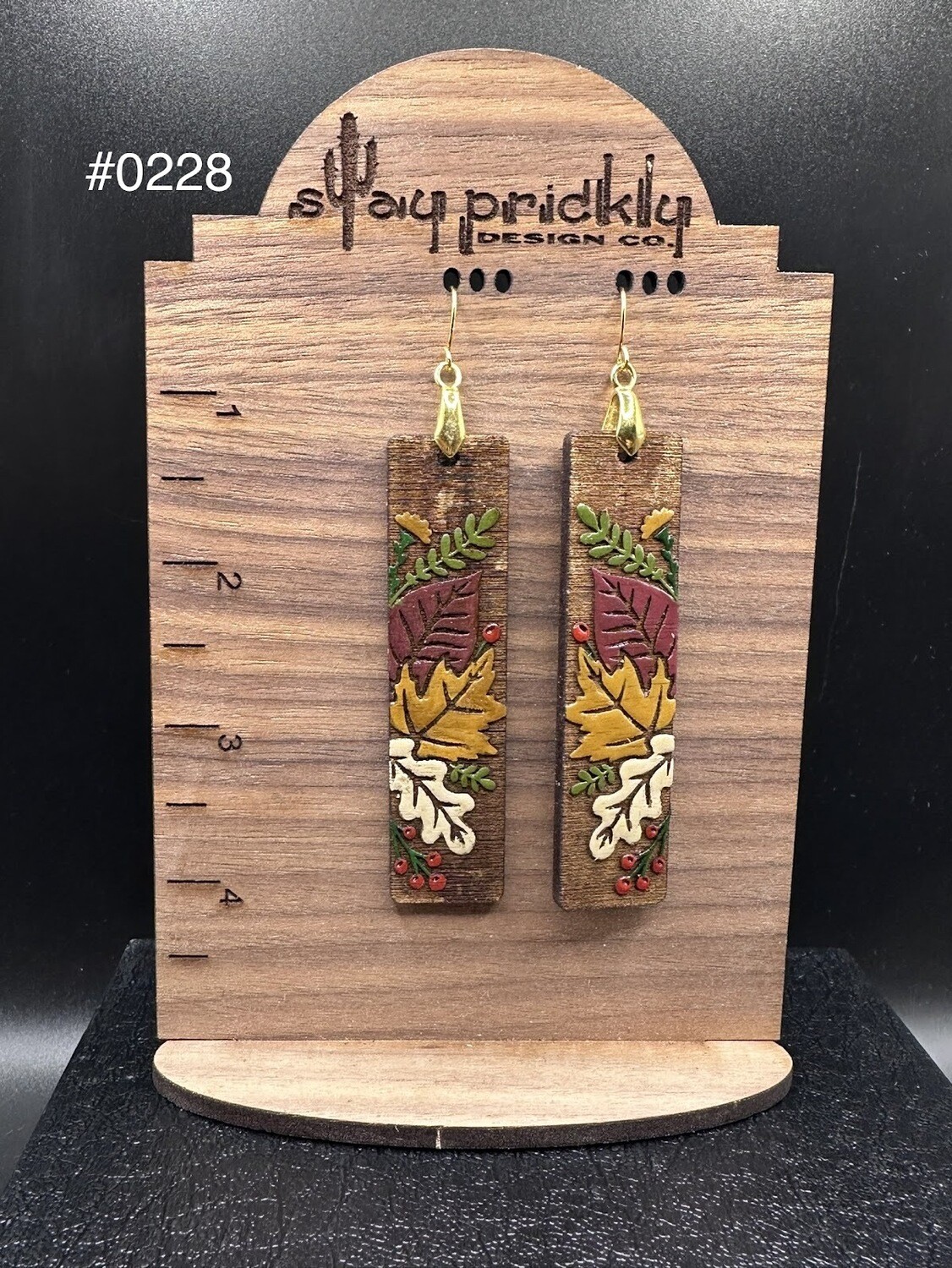 Floral Dangle Earrings
