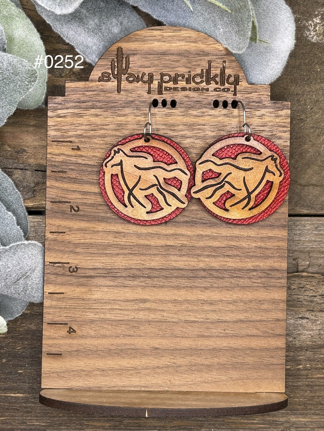 Horse Dangle Earrings