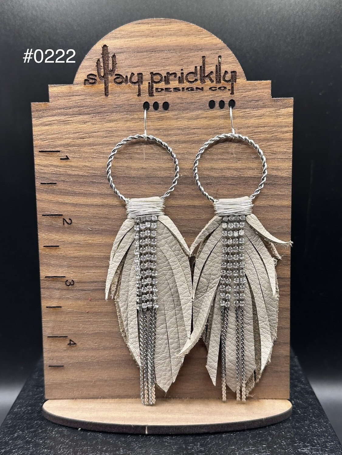 Feather Dangle Earrings