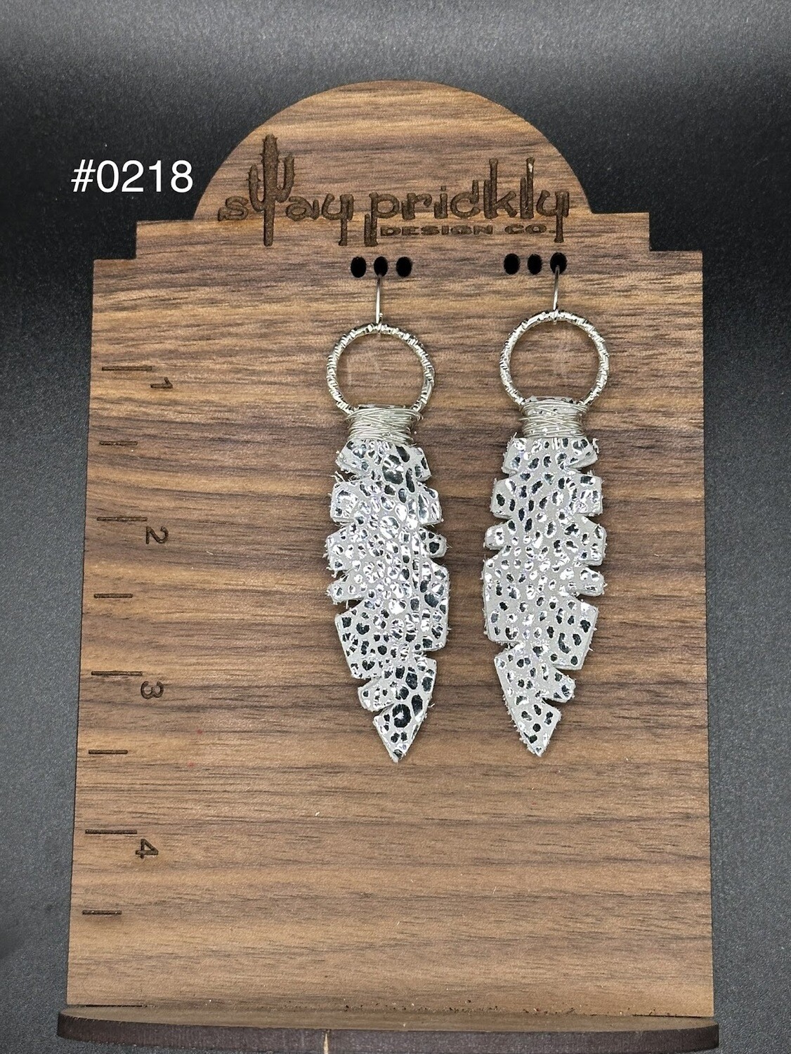 Feather Dangle Earrings