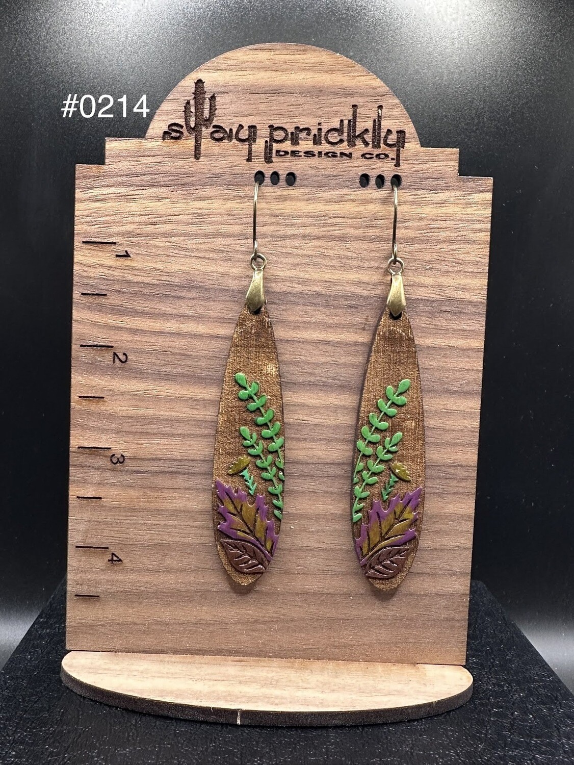 Floral Dangle Earrings