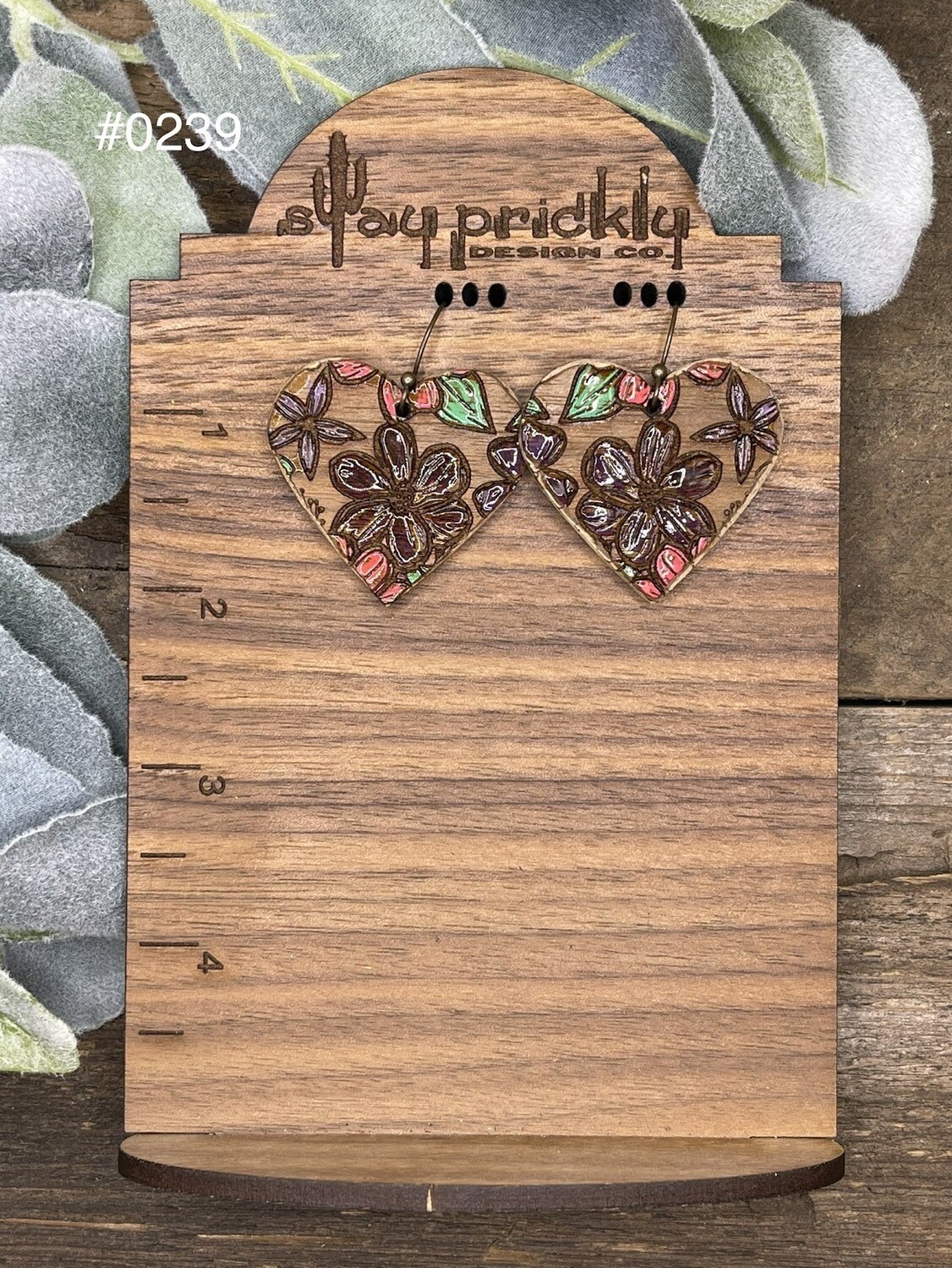 Flower Dangle Earrings