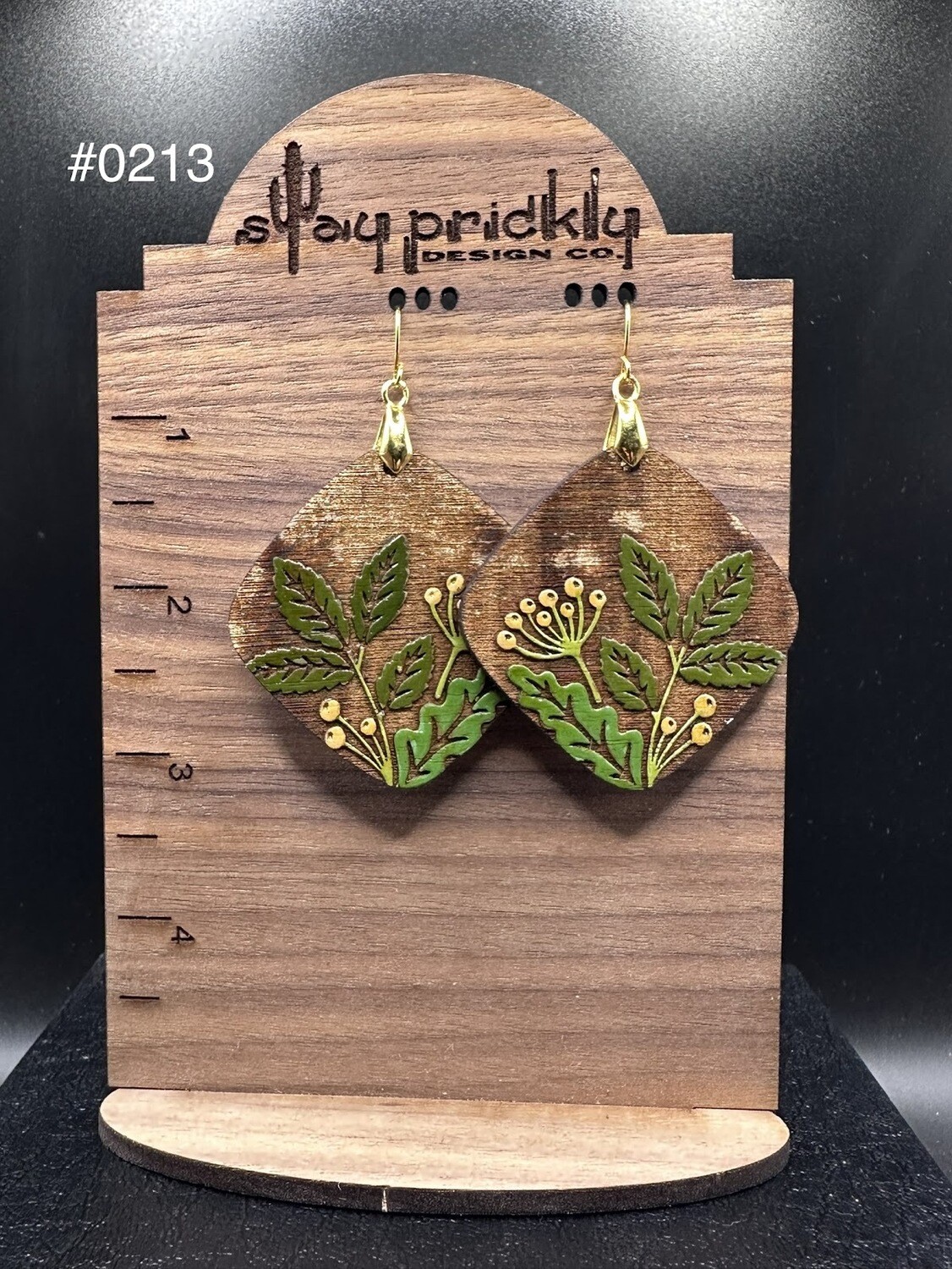 Floral Dangle Earrings