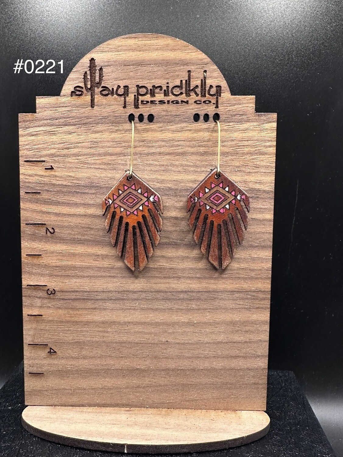 Aztec Dangle Earrrings