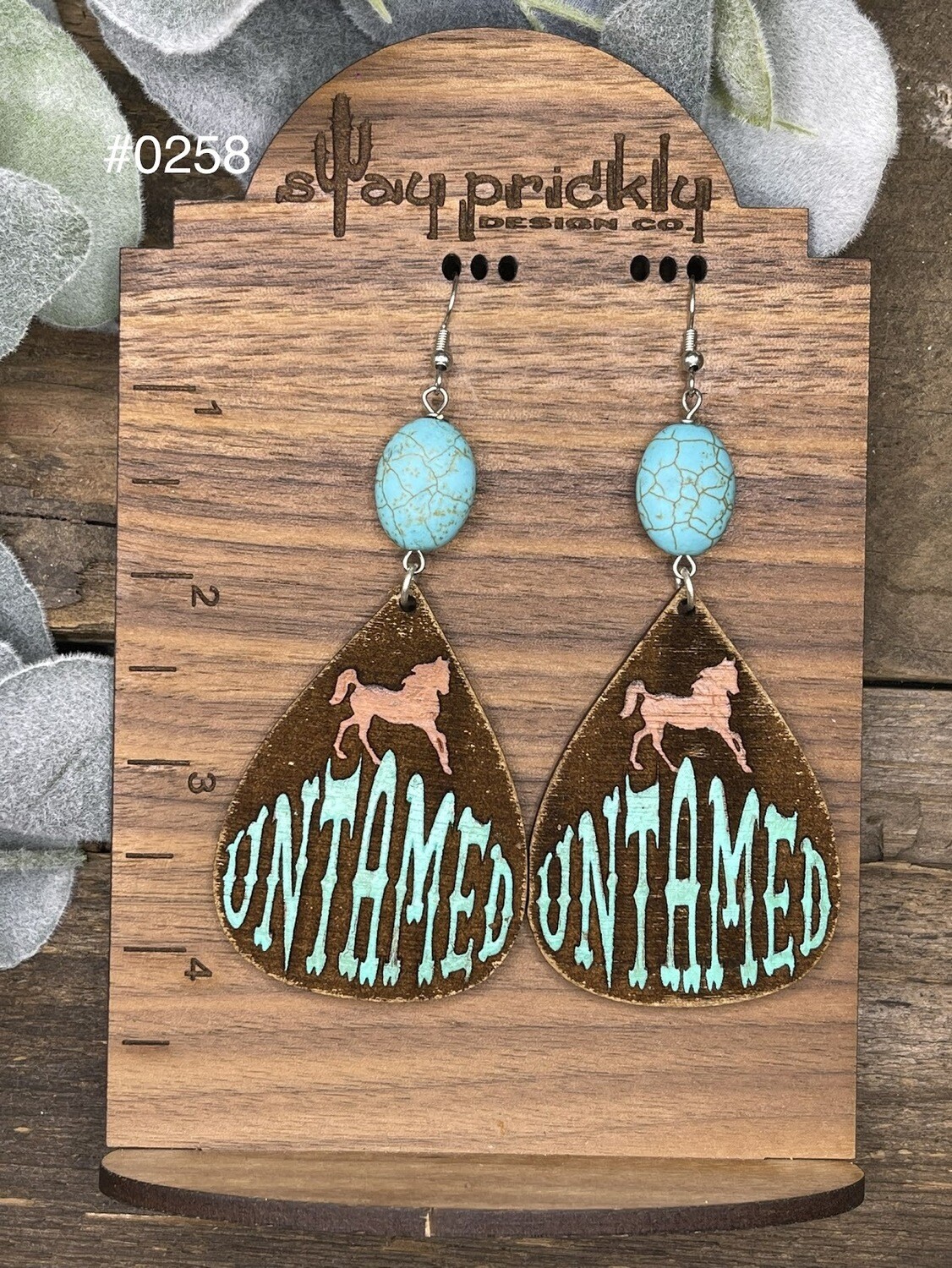 &quot;Untamed&quot; Dangle Earrings