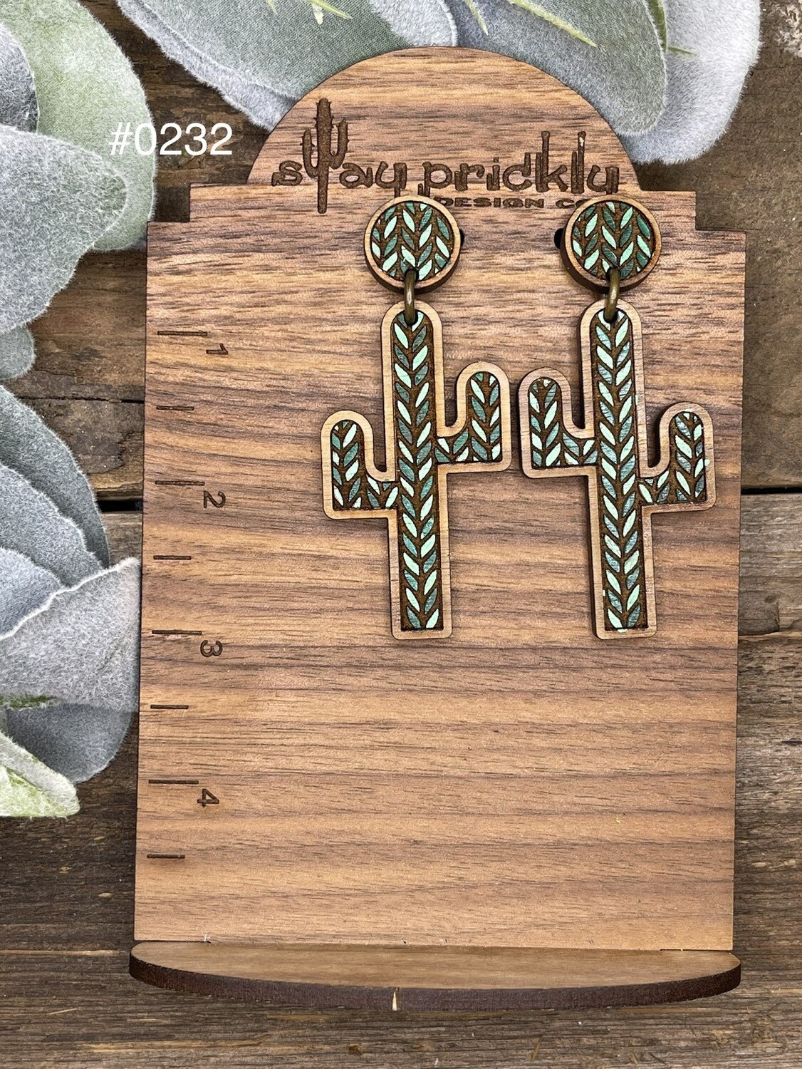 Cactus Dangle Earrings