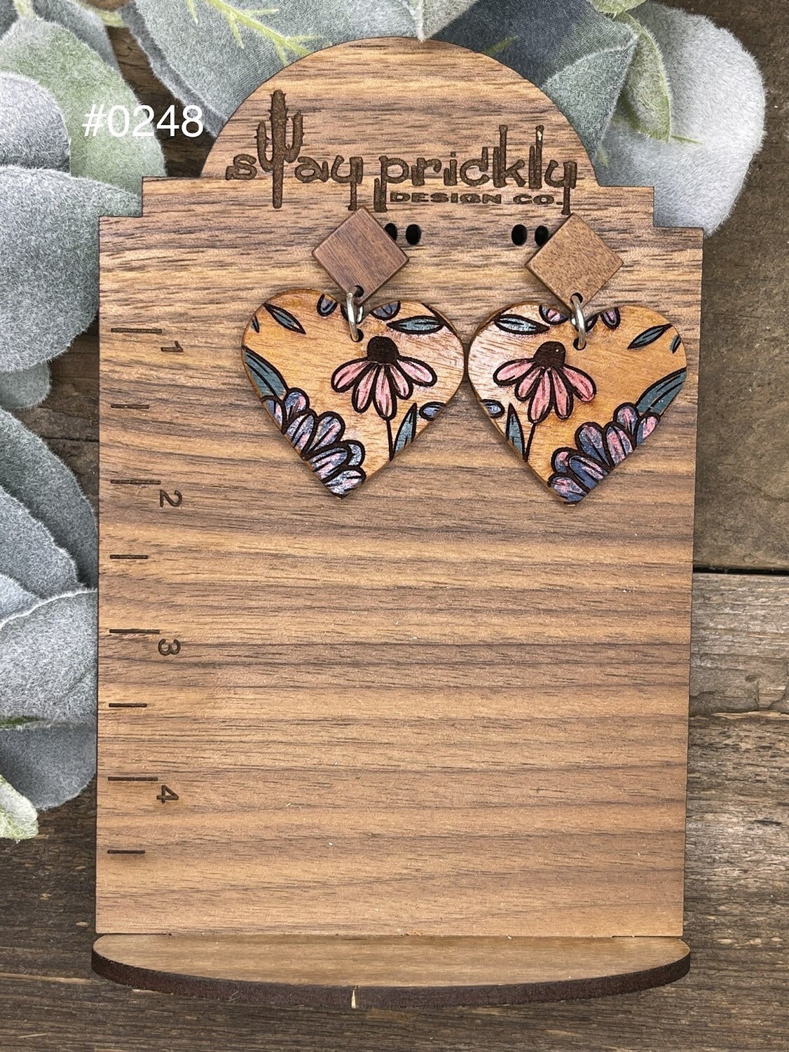 Flower Dangle Earrings