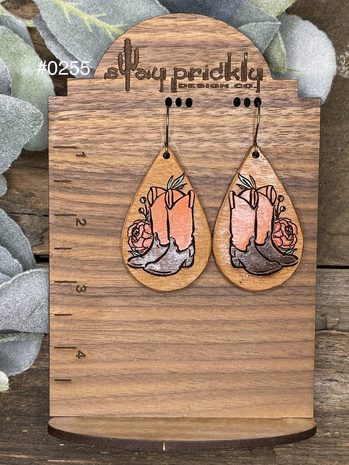 Boot Dangle Earrings