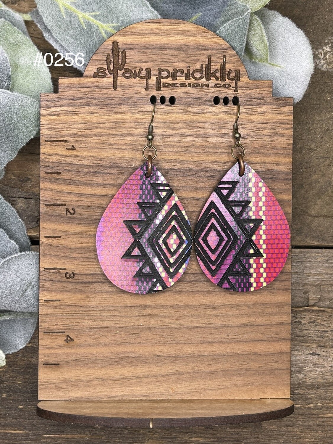 Aztec Dangle Earrrings