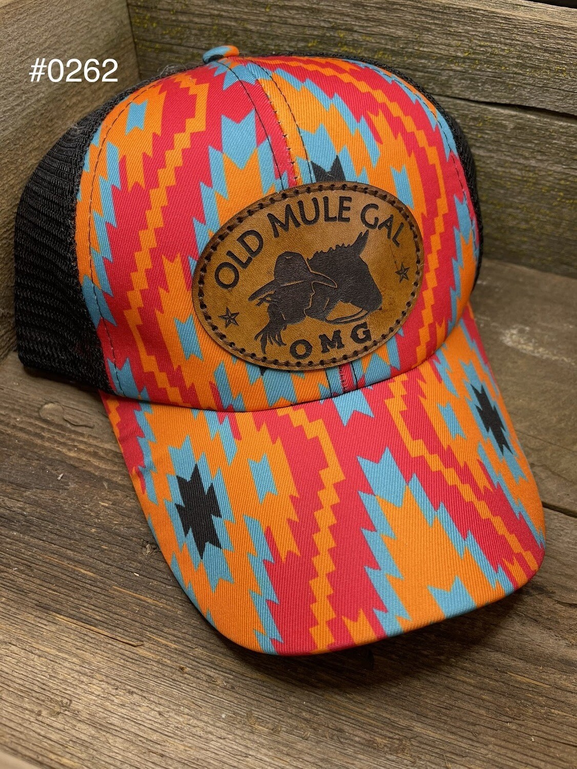 &quot;Old Mule Gal&quot; Criss-Cross Cap