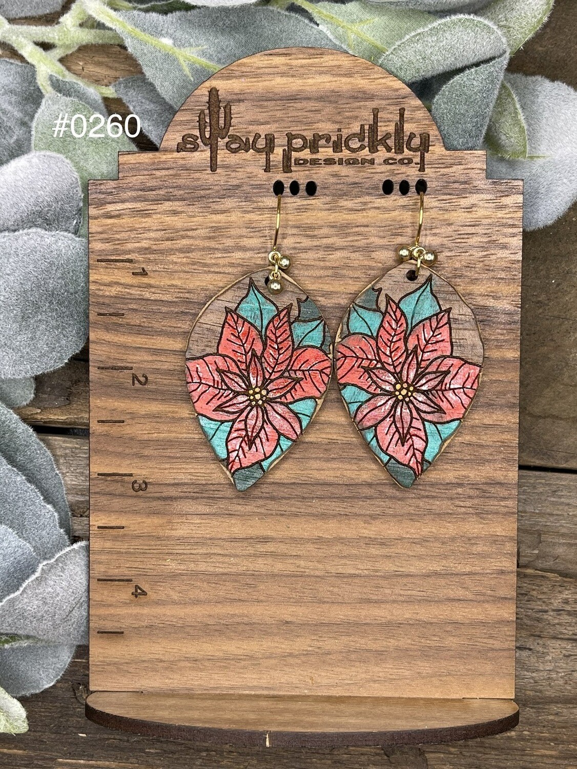 Flower Dangle Earrings