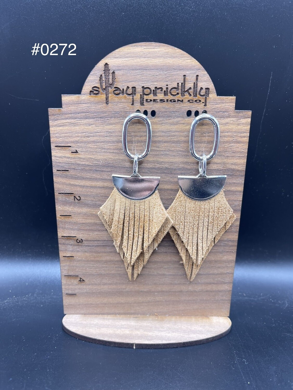 Feather Dangle Earrings