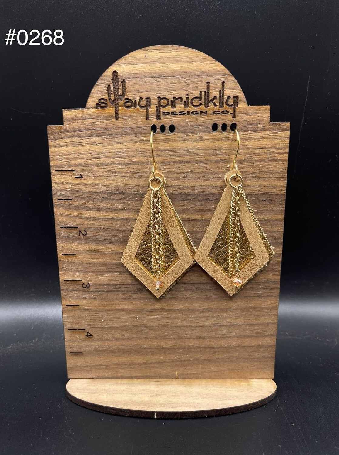 Diamond Dangle Earrings