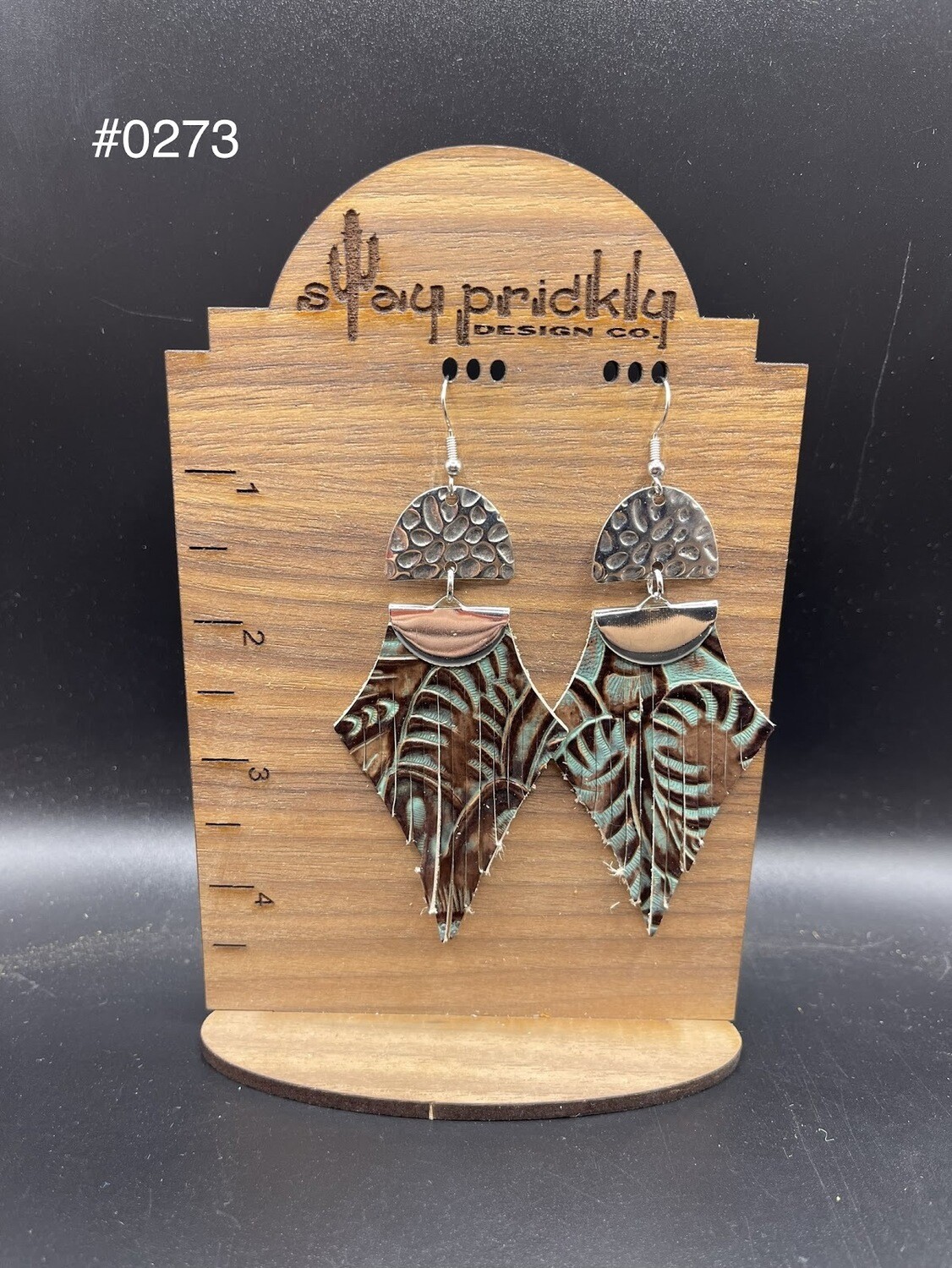 Feather Dangle Earrings