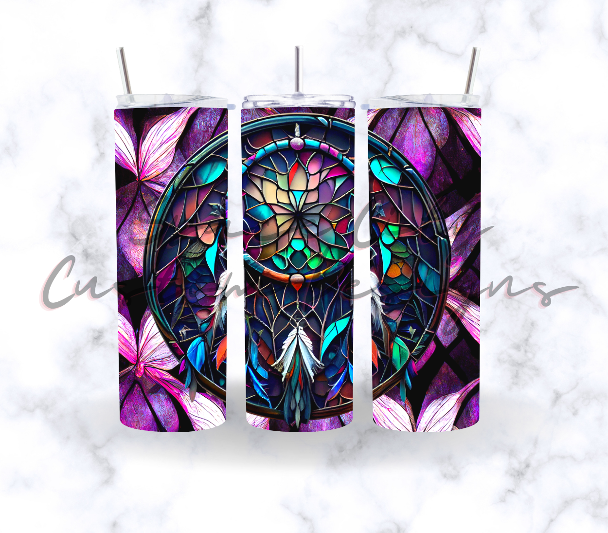 STAINED GLASS DREAM CATCHER