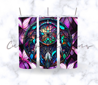 STAINED GLASS DREAM CATCHER