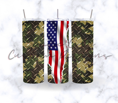 HUNTING CAMO FLAG