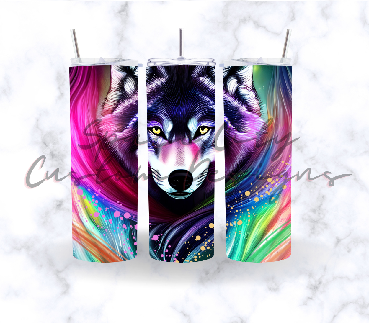 COLORFUL WOLF