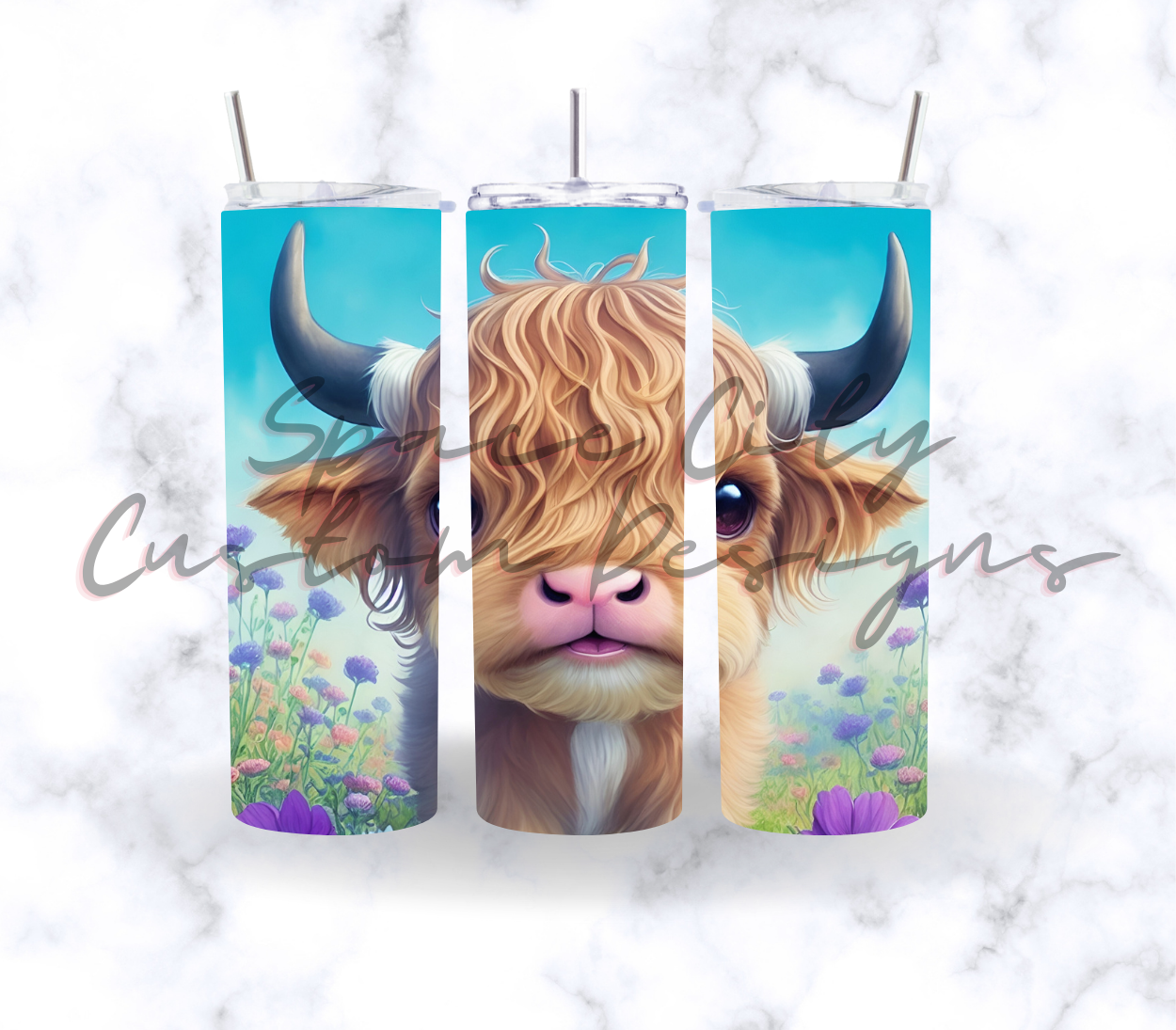 HIGHLAND COW BABY