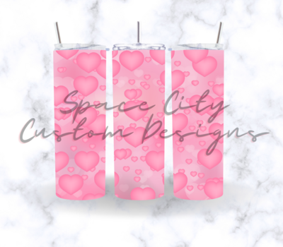 LIGHT PINK HEARTS