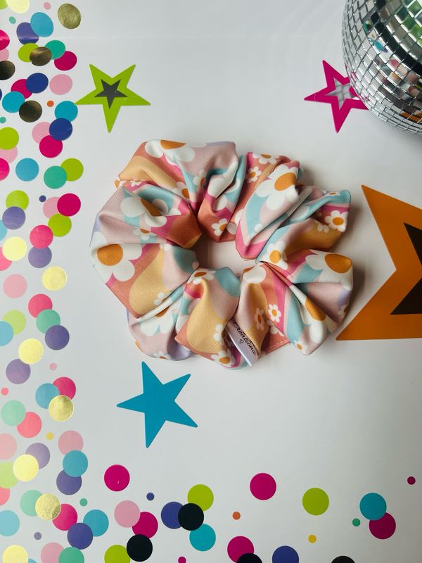Swim Scrunchie Groovy