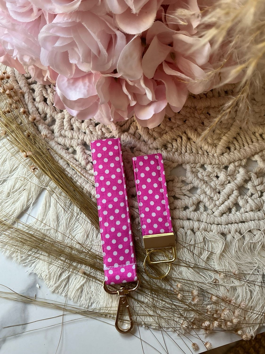 Hot Pink Polka Dot