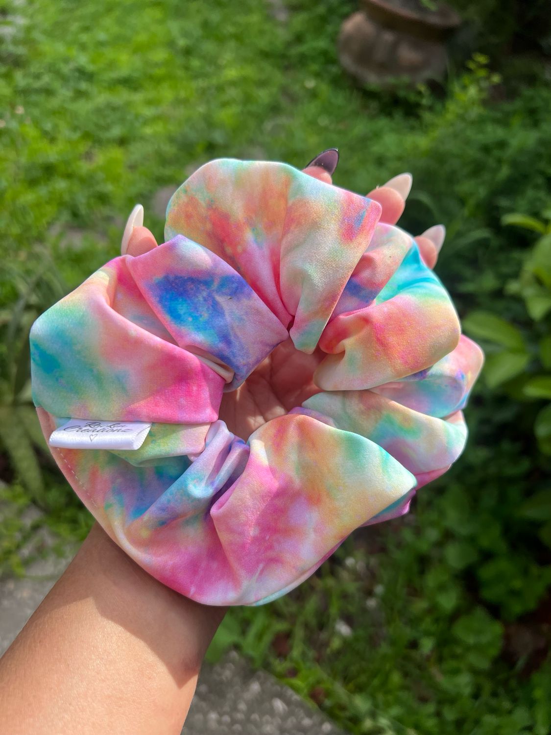 Swim Scrunchie Tie Dye