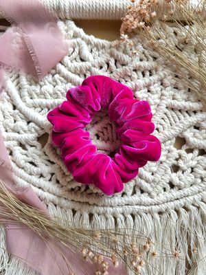 Mini Velvet Hot Pink